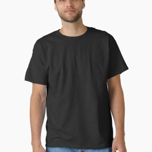 Blanks in Black Classic T-Shirt